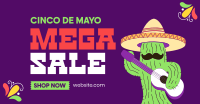 Party Cactus Sale Facebook Ad