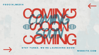 Contemporary Coming Soon Facebook Event Cover