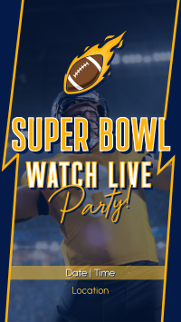 Super Bowl Live Facebook Story