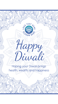 Fancy Diwali Greeting Instagram Story