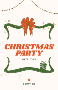 Christmas Party Celebration Invitation