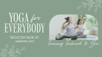 Minimalist Yoga Training Animation