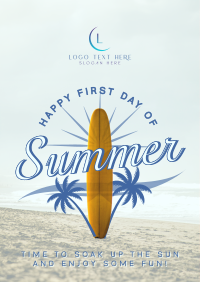 Vintage Summer Season Flyer