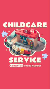 Childcare Daycare Service Instagram Story