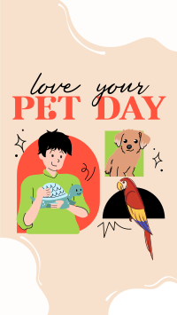 Loving Your Pet Instagram Story