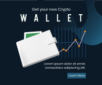 Get Crypto Wallet  Facebook Post