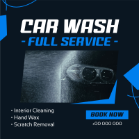 Carwash Full Service Instagram Post