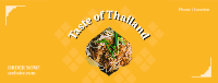 Taste of Thailand Facebook Cover