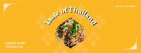 Taste of Thailand Facebook Cover Image Preview