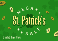 St. Patrick's Mega Sale Postcard