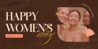 Modern Women's Day Twitter Post