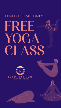 Yoga Promo for All Facebook Story