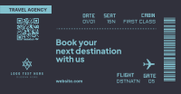 Plane Ticket Facebook Ad