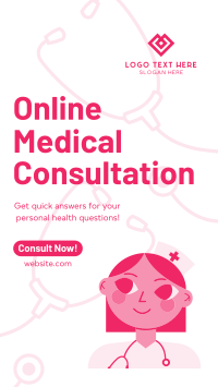 Online Medical Consultation Instagram Story