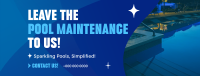 Pool Maintenance Service Facebook Cover