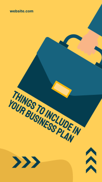 Business Plan Facebook Story