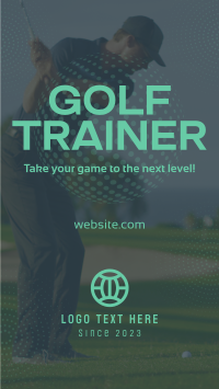 Golf Trainer Instagram Reel Image Preview