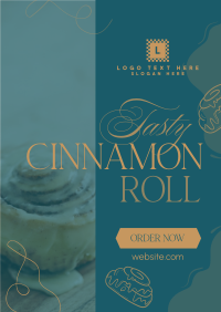 Fluffy Cinnamon Rolls Poster