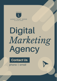 Strategic Digital Marketing Poster