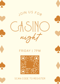 Casino Night Elegant Poster Image Preview