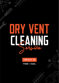 Dryer Cleaner Flyer Design