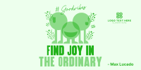 Finding Joy Quote Twitter Post