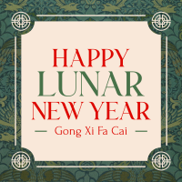 Lunar New Year Celebration Instagram Post