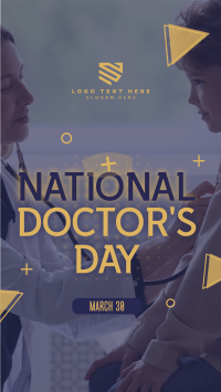 National Doctor's Day Instagram Reel Image Preview