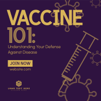 Health Vaccine Webinar Instagram Post