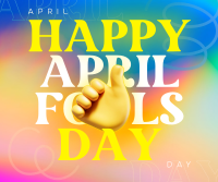 Happy April Fools Day Facebook Post