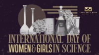 Women Science Day Animation