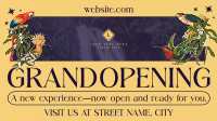 Vintage Luxe Grand Opening Facebook Event Cover