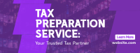 Your Trusted Tax Partner Facebook Cover