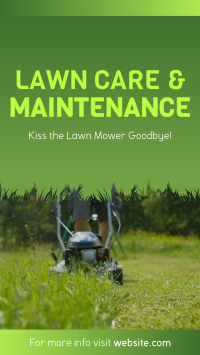 Lawn Care and Maintenance Facebook Story