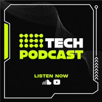 Technology Podcast Circles Instagram Post