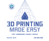 3D Printing Service Facebook Post