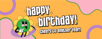 Happy Birthday Greeting Facebook Cover Image Preview