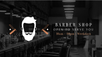 Barbershop Opening Facebook Event Cover