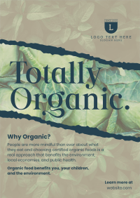 Totally Organic Poster