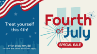 Fourth of July Promo Facebook Event Cover