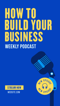 Building Business Podcast Instagram Story