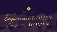 Empowered Women Month Facebook Event Cover