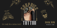 Tattoo Shop Promo Twitter Post