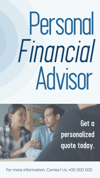 Financial Advisor Video