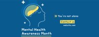 Mental Health Month Facebook Cover