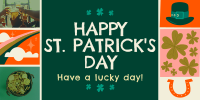 Rustic St. Patrick's Day Greeting Twitter Post