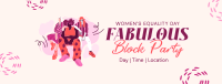 We Are Women Block Party Facebook Cover
