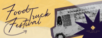 Food Truck Festival Facebook Cover Design