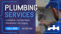 Plumbing Pipes Repair Animation