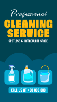 Cleaning Service Professional TikTok Video